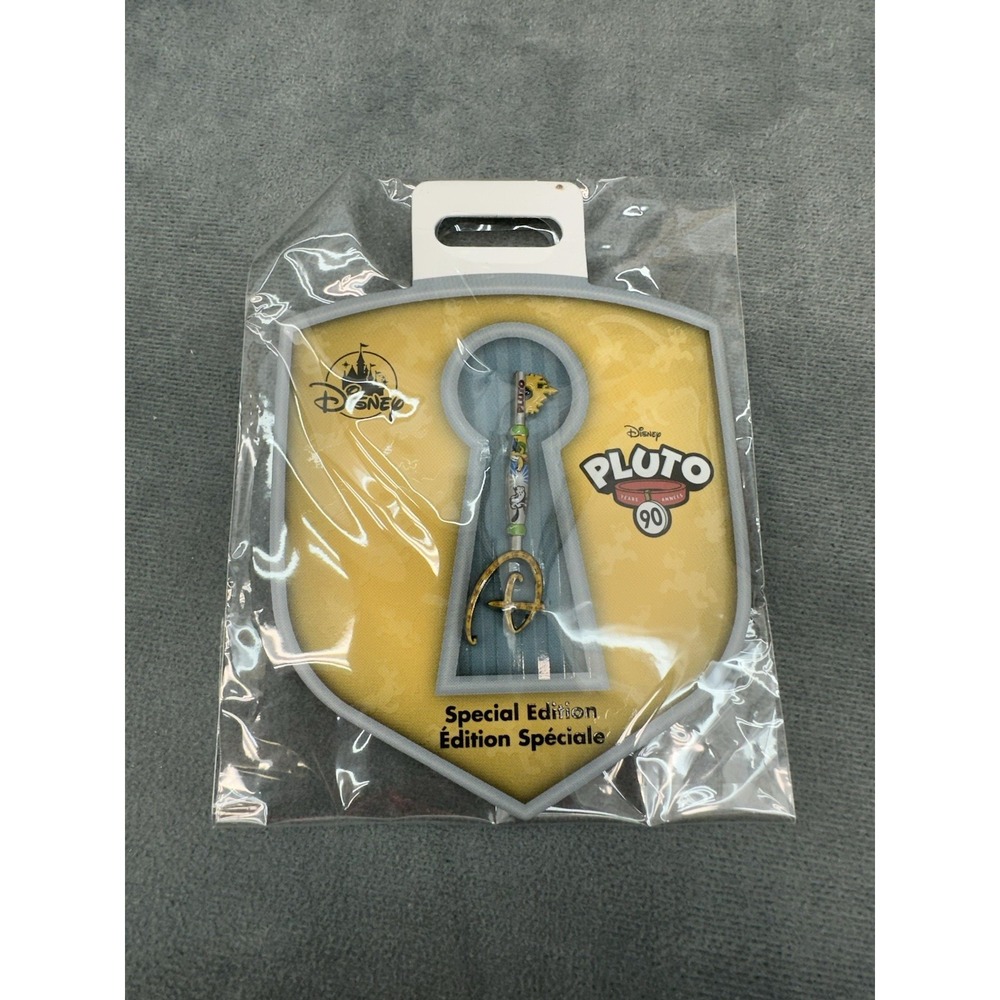 Disney Pin Pluto 90 Magical Years Collectors Key Pin 90th Birthday Commemorative